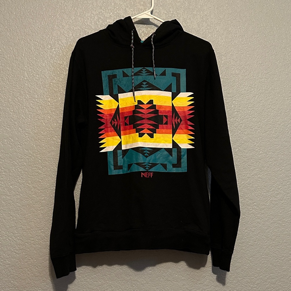 Neff Aztec Print Hoodie
